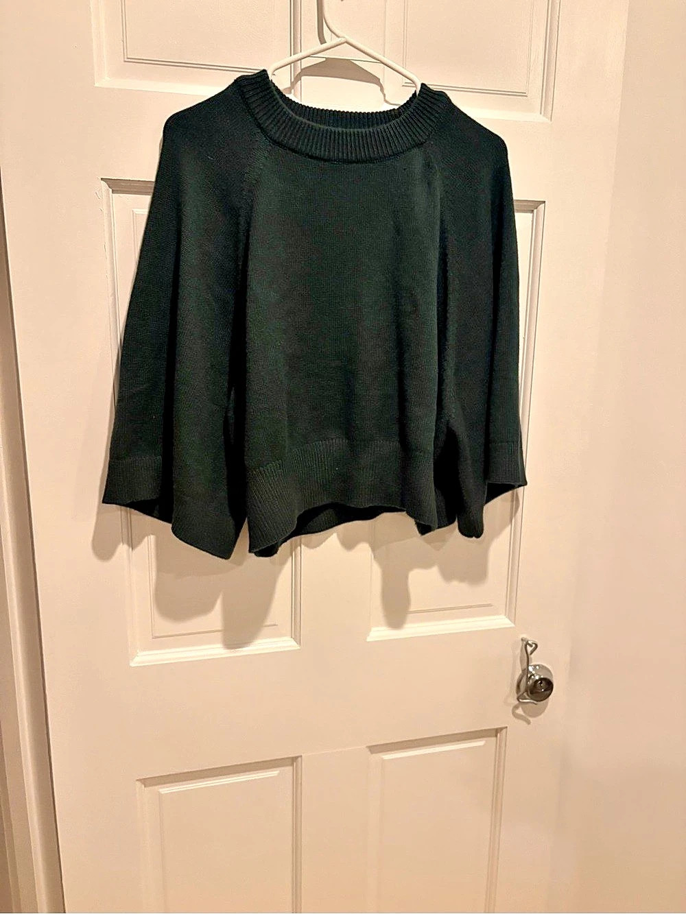 Zara Eurusa Black Bell Sleeve Sweater Like New